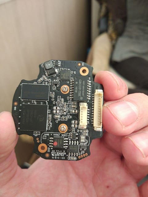 A camera motherboard