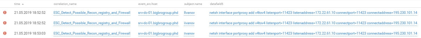 Configuring redirection of TCP ports